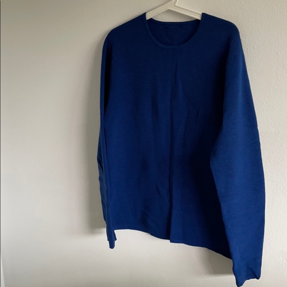 Blue sweater